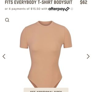 Skims bodysuit xl brand new.